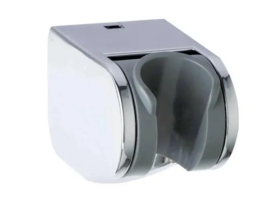 Egy pozíciós zuhanytartó rögzített tartó ABS műanyag kézi zuhanyzó krómszínű